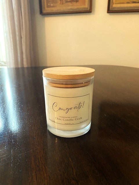 Congrats! - Champagne Kisses Scented Candle